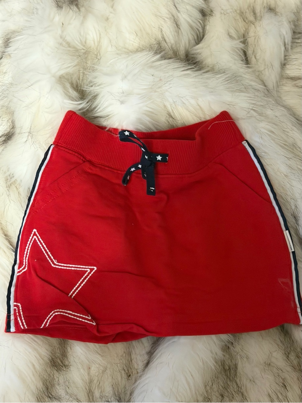 OshKosh B'gosh Red Star Trim Skirted Shorts